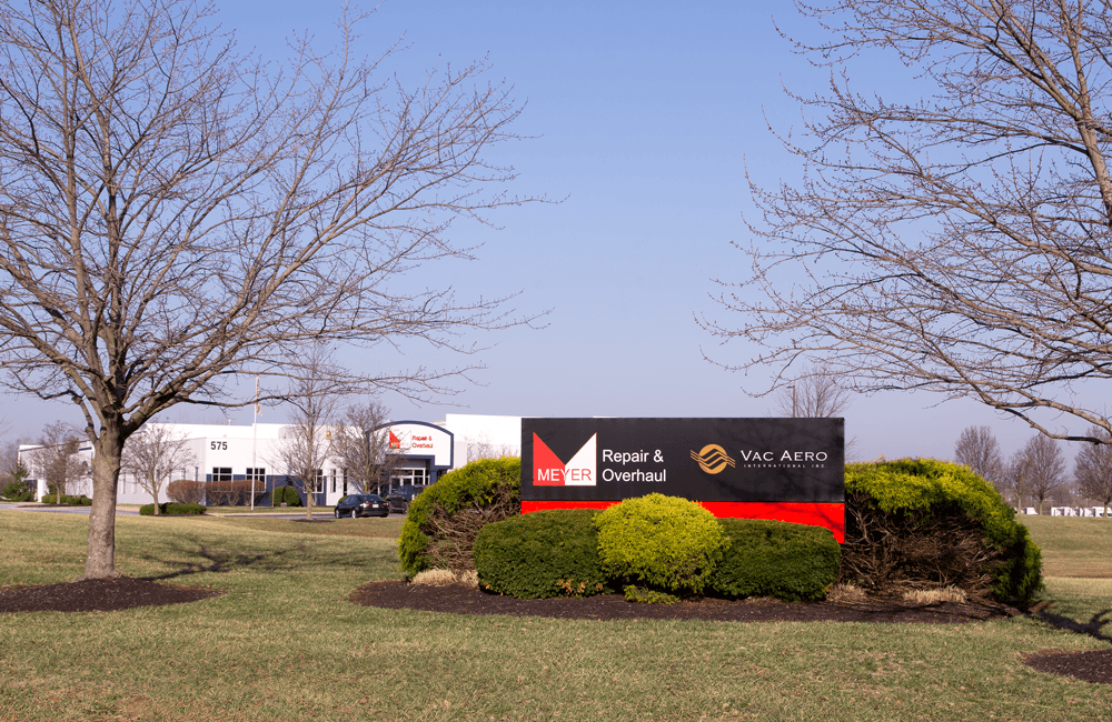 Meyer Repair and Overhaul Building and Sign